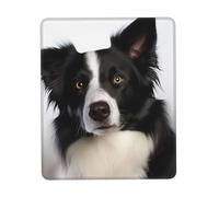 Tappetino Mouse Border Collie Tappetini Resistente agli Schizzi Accessori Gaming Soft Mouse Pad per Computer Ufficio Casa L