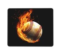 Tappetino Mouse Burning Tennis Pictures Mouse Pad Base Antiscivolo Accessori Gaming Gaming Mousepad per Ufficio Casa Computer XL