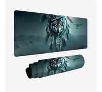 Tappetino Mouse Cacciatore sogni Tappetino Scrivania, Mouse Pad Piuma Tappeto Mouse, Impermeabile Mousepad XXL 1400x600, Antiscivolo, Migliora Precisione e Velocità, Accessori Gaming, Regalo H2-412