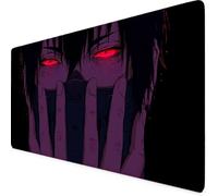 Tappetino Mouse Cartone animato Tappetino Mouse XXL 600x300mm Mouse Pad Base Antiscivolo Mousepad per Ufficio, Computer, Accessori Scrivania Gaming Migliora la Precisione e la Velocità (Nero) g3791