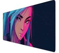 Tappetino Mouse Cartone animato Tappetino Mouse XXL 600x300mm Mouse Pad Base Antiscivolo Mousepad per Ufficio, Computer, Accessori Scrivania Gaming Migliora la Precisione e la Velocità (Viola) g3651