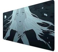 Tappetino Mouse Cartone animato Tappetino Mouse XXL 600x300mm Mouse Pad Base Antiscivolo Mousepad per Ufficio, Computer, Accessori Scrivania Gaming Migliora la Precisione e la Velocità (Grigio) l3496