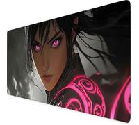Tappetino Mouse Cartone animato Tappetino Mouse XXL 600x300mm Mouse Pad Base Antiscivolo Mousepad per Ufficio, Computer, Accessori Scrivania Gaming Migliora la Precisione e la Velocità (Grigio) l3296