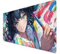 Tappetino Mouse Cartone animato Tappetino Mouse XXL 600x300mm Mouse Pad Base Antiscivolo Mousepad per Ufficio, Computer, Accessori Scrivania Gaming Migliora la Precisione e la Velocità (Colore) l3506