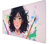 Tappetino Mouse Cartone animato Tappetino Mouse XXL 600x300mm Mouse Pad Base Antiscivolo Mousepad per Ufficio, Computer, Accessori Scrivania Gaming Migliora la Precisione e la Velocità (Colore) l3516