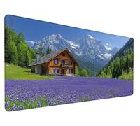 Tappetino Mouse Case Tappetino Mouse XXL 1600x800x3mm Mousepad, Fiore Sottomano Scrivania con Base in Gomma Antiscivolo, Scorrimento Facile, Impermeabile Mouse Pad per PC, Ufficio, Lavoro, Model 880