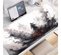 Tappetino Mouse Cavaliere errante 700x300mm, Gaming mouse Pad XXL con Base Antiscivolo, Aderente e Liscio, Migliora la Precisione e la Velocità, Mousepad xxl Lavabile per Mouse Tastiera gaming