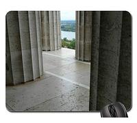 Tappetino Mouse, Columnar Arcade Labyrinth Walhalla Memorial Tappetino Mouse Pad Personalizzato Gaming Tappetino Mouse Confortevole Tappetini per Il Mouse per Notebook Ufficio 25X30Cm