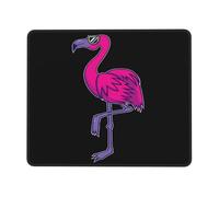 Tappetino Mouse Cool Flamingo Rectangle Mousepad 10x12in | Confortevole Tappetino per Mouse da Gioco Lavabile Accessori Gaming per Sensori da Gioco Mac Gaming