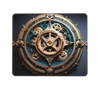 Tappetino Mouse Cool Steampunk Gears Soffice Gaming Mouse Pad Durevole Accessori Gaming per Sensori da Gioco Ufficio Gaming 10X12In