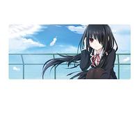 Tappetino Mouse Date a Live Tappetino per XXL Mouse da Gioco - Gaming Mousepad Extra Grande 900 x 400mm - Pad 3mm con Base in Gomma Antiscivolo - Spessore 3mm Anime Tappetino Mouse, B