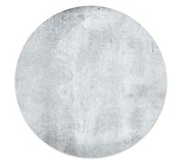 Tappetino mouse effetto cemento I Ø 22 cm rotondo I Mouse pad dimensioni standard, antiscivolo I semplice moderno I effetto pietra granito grigio I dv_615