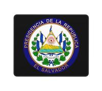 Tappetino Mouse El Salvador Coat of Arms Mouse Pad Uso Prolungato Mousepad Impermeabile Tappetino Scrivania per Casa Laptop Ufficio 25X30CM