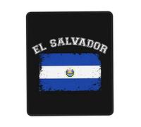 Tappetino Mouse El Salvador Flag Mouse Pad Multifunzione Tappetino Scrivania Impermeabile Mousepad per Laptop Ufficio Computer 25X30CM