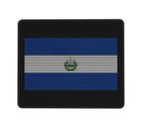 Tappetino Mouse El Salvador Flag Mousepad Uso Prolungato Tappetino Scrivania Durevole Mouse Pad per Laptop Ufficio Computer 25X30CM
