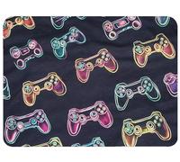 Tappetino Mouse Esports, Gioco Tappetino Mouse 34 x 28 cm, Mouse Pad Superficie Liscia Sottomano Scrivania con Base in Gomma Antiscivolo Bordi Cuciti per Portatile, Gaming e Ufficio, Regalo, Model868