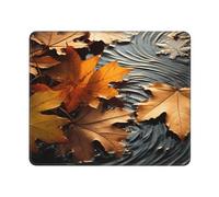 Tappetino Mouse Fall Leaves 25X30Cm Lavabile Tappetino Mouse Piccolo Confortevole Tappetino per Casa Lavoro