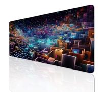Tappetino Mouse Fantasy Tappetino Tappetini Tappeto Mouse Gaming XXL Grande 80x40x0.4cm Tappetino per Mouse Pad Desk Mat Tappetino Scrivania con Base in Gomma Antiscivolo Tappeto Copri Scrivania 3-269