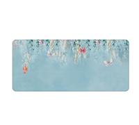 Tappetino Mouse Farfalla Blu Del Cielo Tappetino Scrivania Morbido Mouse Pad Base in Gomma Mousepad Antiscivolo Sottomano Scrivania Liscio Accessori Ufficio 300x600x3mm