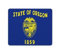 Tappetino Mouse Flag of Oregon Soffice Gaming Mouse Pad Lavabile Accessori Gaming per Laptop Computer Sensori da Gioco 10X12In