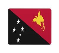 Tappetino Mouse Flag of Papua New Guinea Print Mouse Pad Uso Prolungato Tappetino Scrivania Durevole Mousepad per Casa Laptop Computer 25X30CM
