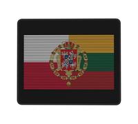 Tappetino Mouse Flag of The Polish Lithuanian Commonwealth Mousepad Impermeabile Tappetino Scrivania Multifunzione Mouse Pad per Casa Computer Ufficio 25X30CM