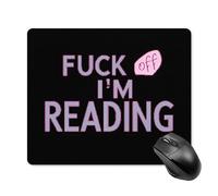 Tappetino Mouse Fuck off I'm Reading Mouse Pad Superficie Antipolvere Tappetini Soft Tappetino per Mouse per Ufficio Casa Pc E Laptop S
