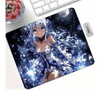 Tappetino Mouse Fumetto Belle donne(3), Tappetino Mouse Piccolo 25 x 20 cm, Tracciamento di Precisione, Superficie in Tessuto Resistente, Pratica e Facile da Pulire per Ufficio Gaming Laptop d0d-173