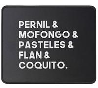 Tappetino Mouse Funny Puerto Rico Food Puerto Rican Tappetino Scrivania Impermeabile Mouse Pad Multifunzione Mousepad per Casa Computer Ufficio 25X30CM