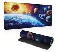 Tappetino Mouse Gaming, 1200x600mm Tappetino Mouse XXL sogno 0c0-726 | Mouse Pad Grande, Ottimizzato per i Sensori da Gioco, Migliora Precisione e Velocità, per Mac e PC, Earth