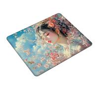 Tappetino Mouse Gaming 29 x 24 cm Blu Mouse Pad Piccolo Impermeabile Tappetino Scrivania con Base in Gomma Antiscivolo, Rosa Mousepad Superficie Liscia, Comodo e Leggero per Laptop e Ufficio S0-280