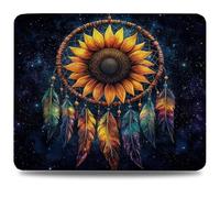 Tappetino Mouse Gaming 300x250x3mm Tappetino Mouse Cacciatore di sogni, Base in Gomma Antiscivolo, Superficie Liscia, Tracciamento ad Alta Velocità, Accessori Scrivania per Gamer e Ufficio, Nero 0d-42