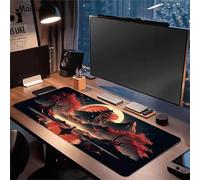 Tappetino Mouse Gaming,900x300x3mm Grande Mousepad,Keyboard Pad con Base in Gomma Antiscivolo,tappetino per mouse XXL Gioco con Bordi Cuciti per Home e Office(Collina della Torre)