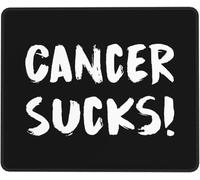 Tappetino Mouse Gaming Cancer Sucks Tappetino per mouse 10x12in | Confortevole Desk Mat Portatile per Mac PC