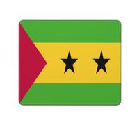 Tappetino Mouse Gaming Flag of Sao Tome And Principe Confortevole Tappetino Scrivania Soffice Accessori Gaming per Computer Sensori da Gioco Gaming 10X12In