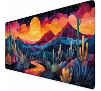 Tappetino Mouse Gaming Giapponese Mouse Pad XXL Fumetti 150 x 80 cm, Impermeabile Tappetino Gaming con Bordi Cuciti, Base in Gomma Antiscivolo Accessori Scrivania per Laptop, Regalo Uomo -XZ51N