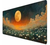 Tappetino Mouse Gaming Grande 600 x300 x 3MM Mouse Pad Blu Fumetti Accessori Scrivania, Mousepad con Base in Gomma Antiscivolo Impermeabile con Bordi Cuciti per Gaming, Laptop, Ufficio -XZ89TG6