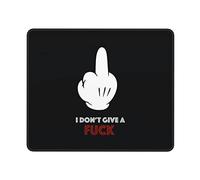 Tappetino Mouse Gaming I Don't Give A Fuck Lavabile Gaming Mouse Pad Antiscivolo Desk Mat per Pc Computer Ufficio 10X12In