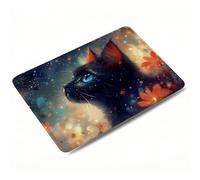 Tappetino Mouse Gaming - Il sogno, Tappetino Mouse per Computer con Base in Gomma Antiscivolo, Scorrimento Facile, Migliora Precisione e Velocità, Portatile Mousepad Piccolo, 42 x 35 cm gatto 0o-714