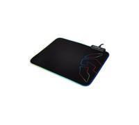 TAPPETINO MOUSE GAMING KROM Knout RGB, Riposo del polso:No, Nero