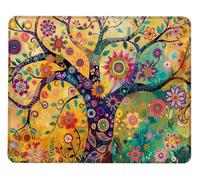 Tappetino Mouse Gaming Mouse Pad Albero Piccolo Mousepad 260x220 mm Antiscivolo Tappeto Mousepad, Ufficio Accessorio Tappetini Scrivania Migliorala Velocità e La Precisione, per Computer PC X0-50