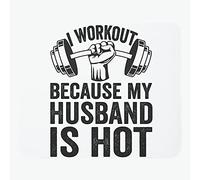 Tappetino Mouse Gaming My Husband Is Hot Tappetino Mouse 10x12in