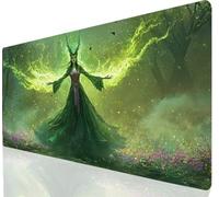 Tappetino Mouse Gaming Paesaggio Mouse Pad XXL 800x400mm Design Resistente, Verde Tappetino Scrivania Grande Superficie Base Gomma, Sottomano Scrivania per Presa Stabile su Superfici Gifts a-4375
