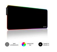 TAPPETINO MOUSE GAMING SUBBLIM SUBMP-02RGB01 XL, Nero