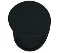 Tappetino Mouse Gaming Tappetino for mouse Comodo supporto for il polso for antiscivolo Morbido poggiapolsi for mousepad for computer portatile(Black)