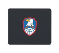 Tappetino Mouse Gaming United States Army Space And Missile Defense Command Logo Soffice Mouse Mat Durevole Accessori Gaming per Pc Gaming Computer 10X12In