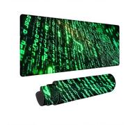 Tappetino Mouse Gaming Verde Mouse Pad XXL 1200x600mm Impermeabile Tappetino Scrivania Tecnologia Mousepad Antiscivol Accessori Gaming Tappeto Scrivania Cucito Mousepad Accessori Scrivania Regalo O-32
