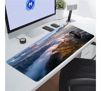 Tappetino Mouse Gaming XXL 600x300x2 mm Grande Mouse Pad,con Bordi Cuciti e Base Antiscivolo tappetino per mouse per Casa, Ufficio, Laptop (Risorse naturali)