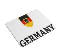 Tappetino Mouse Germany German Football Soccer Flag Mousepad Resistente agli Schizzi Tappetini Gaming Tappetino per Mouse per Computer Ufficio Pc E Laptop M
