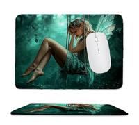 Tappetino Mouse Gli elfi della notte - Tappetino Scrivania Gaming PC, Impermeabile e Antiscivolo 320x260x3mm| Accessori Gaming per Scrivania | Desk Mat | Migliora la Precisione e la Velocità k-19